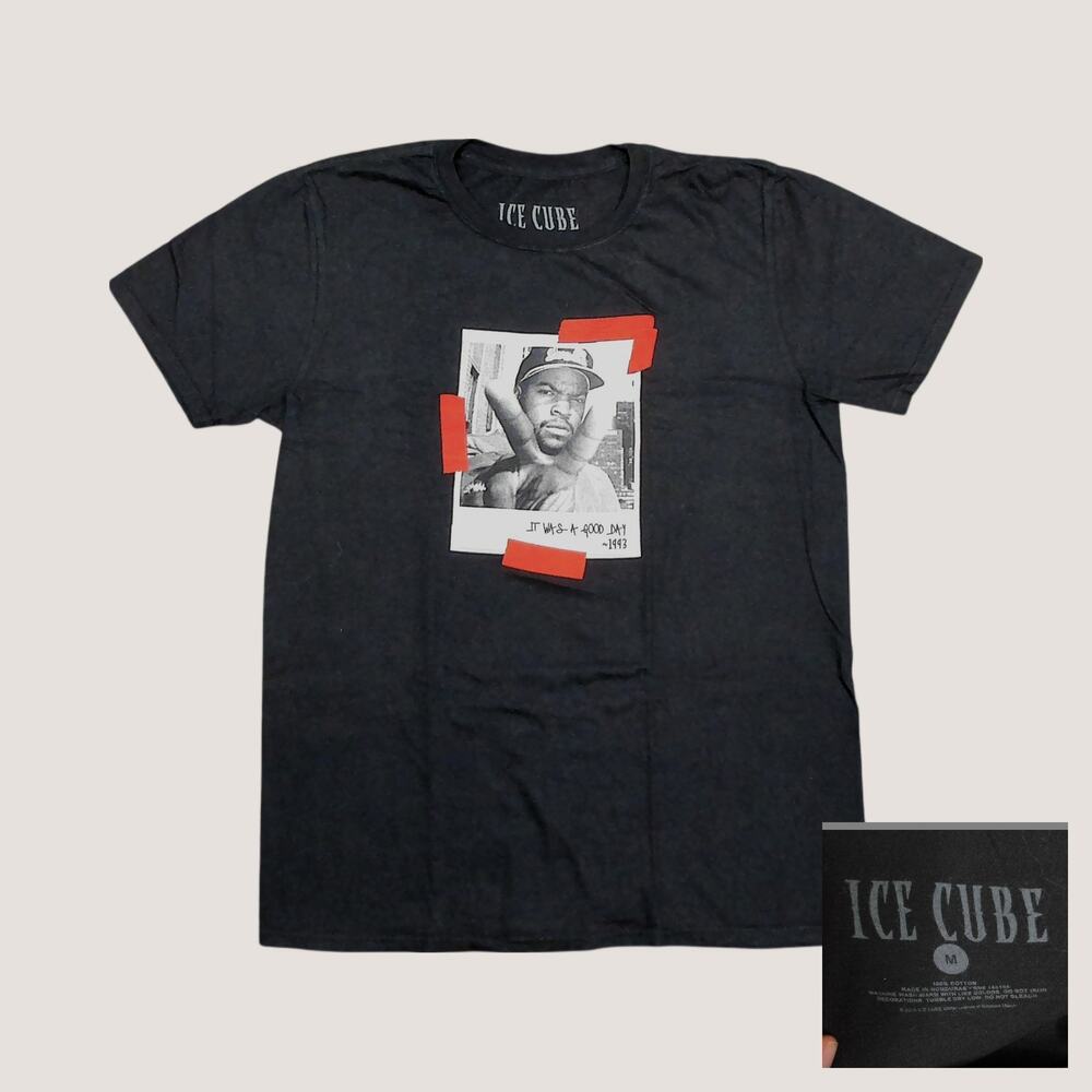 Ice Cube | "It Was A Good Day" 1993 Graphic T-Shirt Black Men's Medium 2018